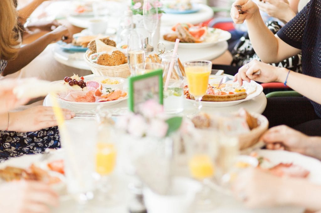 Eating Brunch